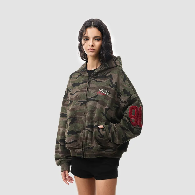 FDR Sweatshirt Jacket Unisex Camouflage-9