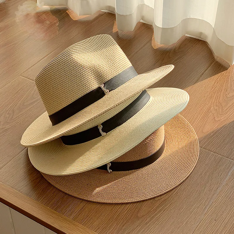 Ai Jiawei Paper Reed Sun Protection Hats Unisex-1