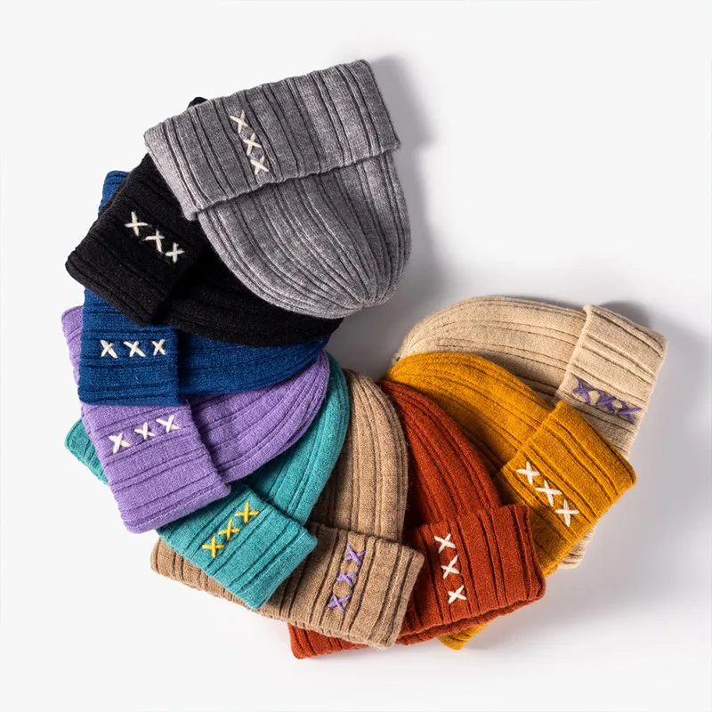 Ai Jiawei Sheep Wool Beanies Unisex-2