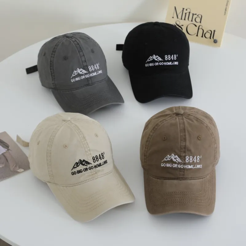 Ai Jiawei Cotton Baseball Caps Unisex-5