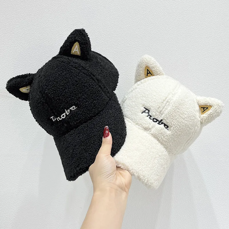 Ai Jiawei Sherpa Polyester Baseball Caps Unisex-1