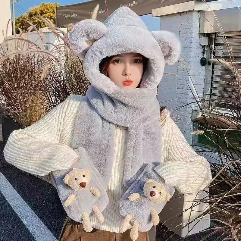Ai Jiawei Polyester Hoods & Plush Hats Unisex-7