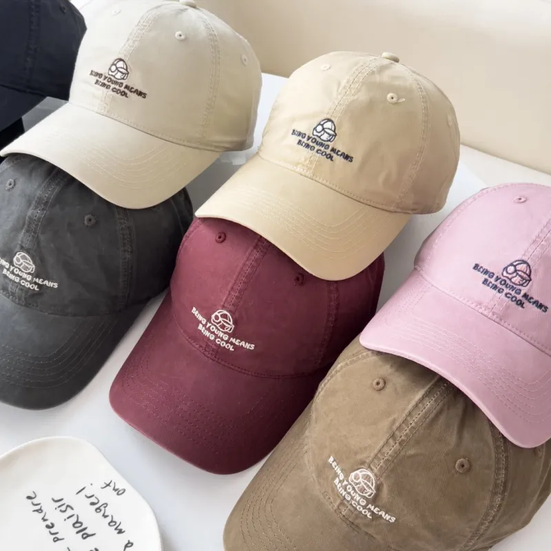 Ai Jiawei Cotton Baseball Caps Unisex-2