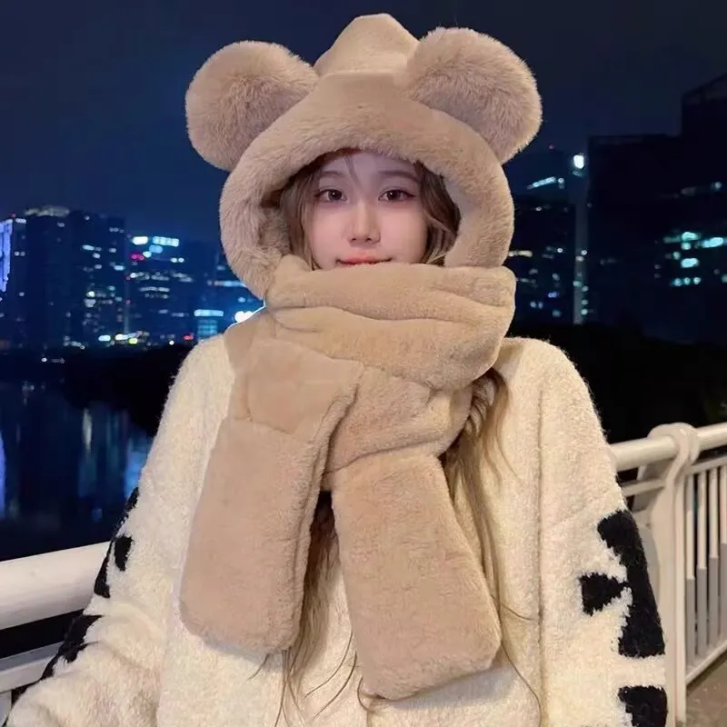 Ai Jiawei Polyester Hoods & Plush Hats Unisex-2