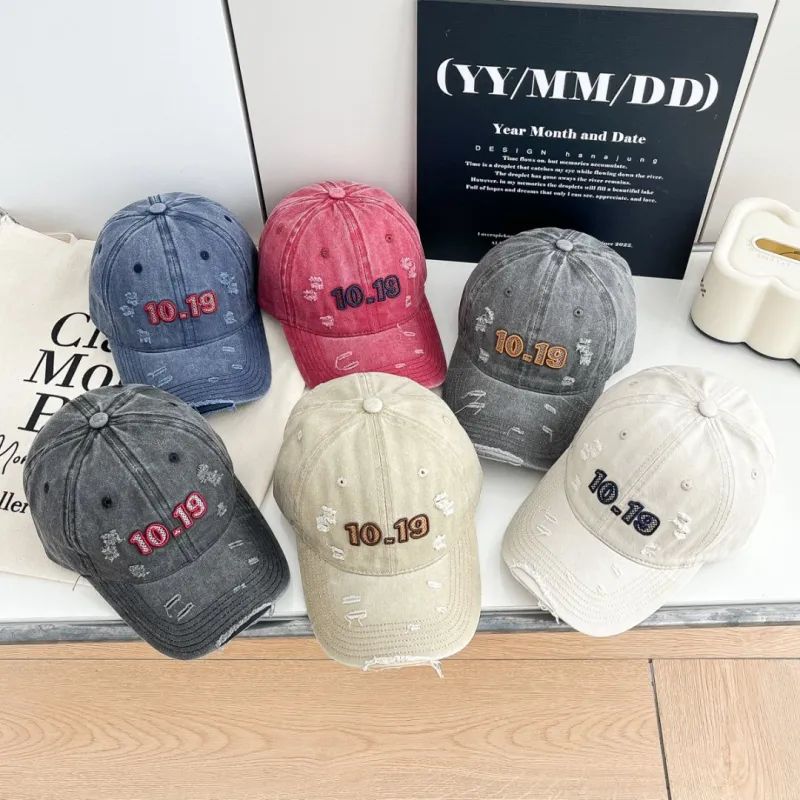 Ai Jiawei Cotton Baseball Caps Unisex-3