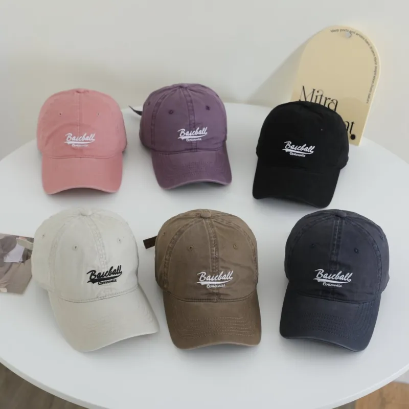 Ai Jiawei Cotton Baseball Caps Unisex-4