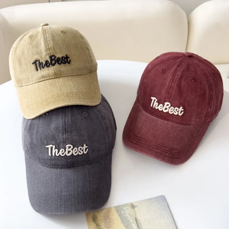 Ai Jiawei Cotton Baseball Caps Unisex-4