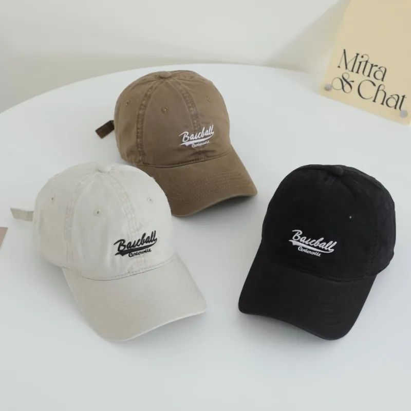 Ai Jiawei Cotton Baseball Caps Unisex-3