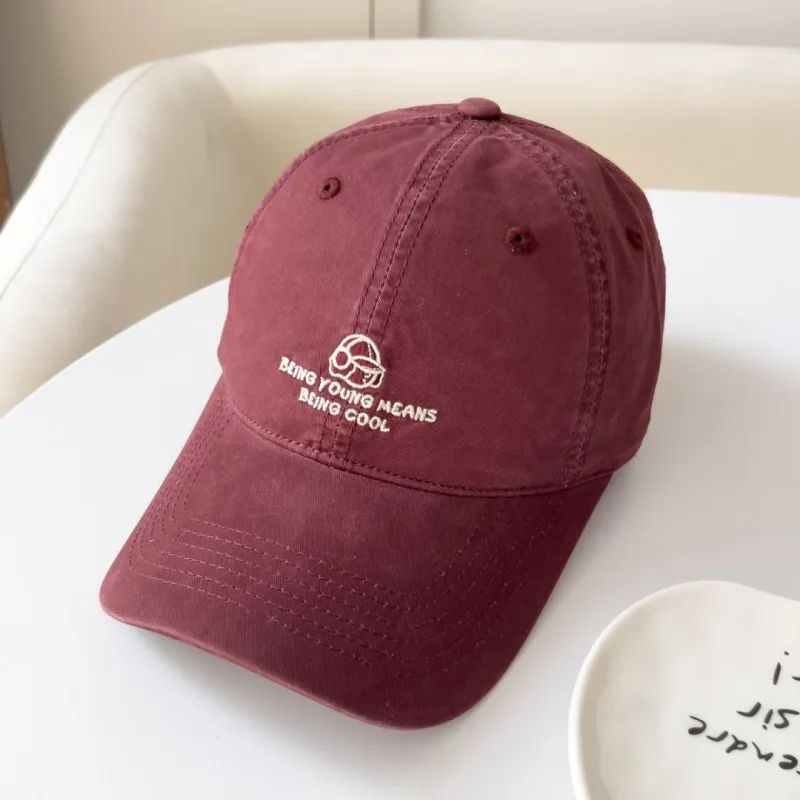Ai Jiawei Cotton Baseball Caps Unisex-5