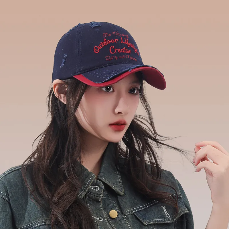 Ai Jiawei Cotton Baseball Caps Unisex-5