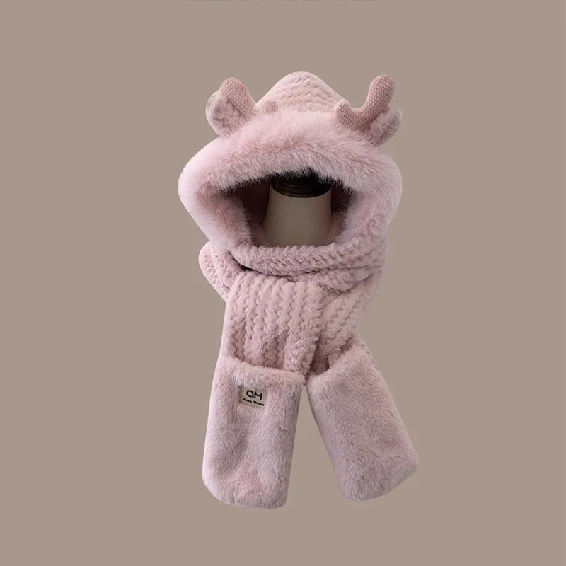 Ai Jiawei Polyester Hoods & Plush Hats Unisex-15