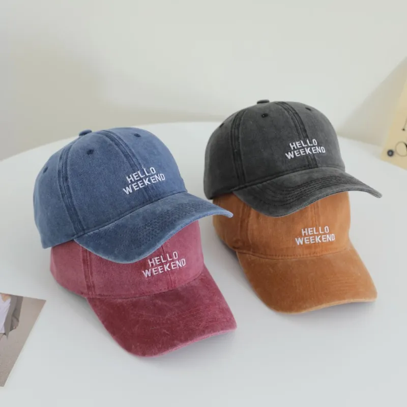 Ai Jiawei Cotton Baseball Caps Unisex-5