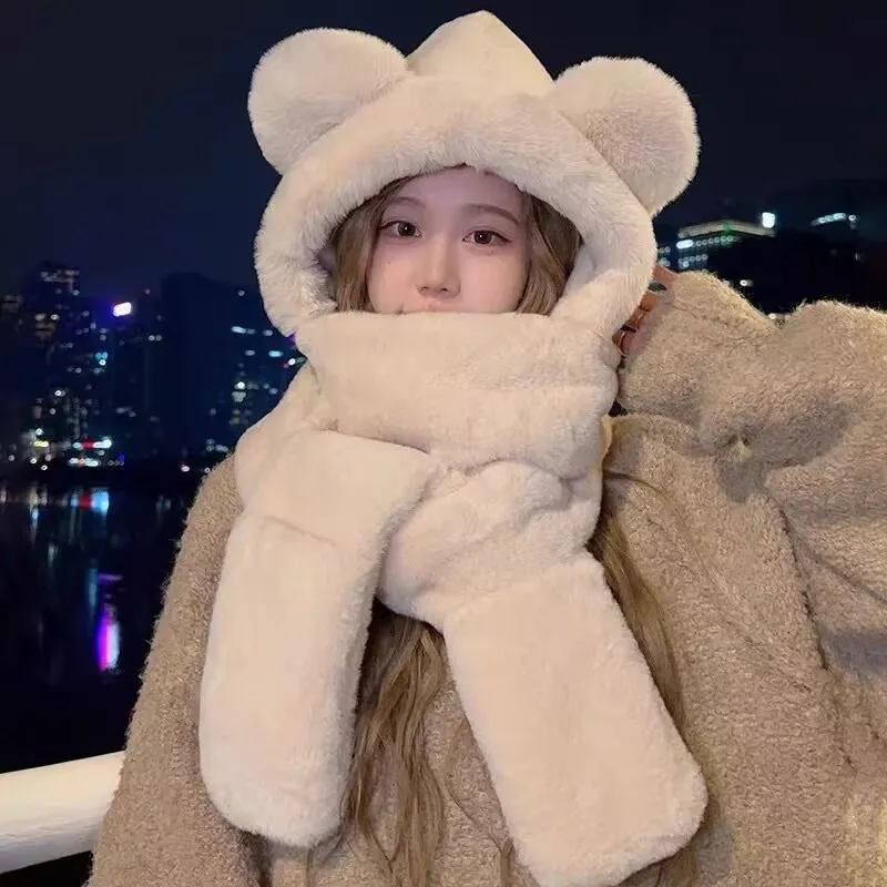 Ai Jiawei Polyester Hoods & Plush Hats Unisex-6