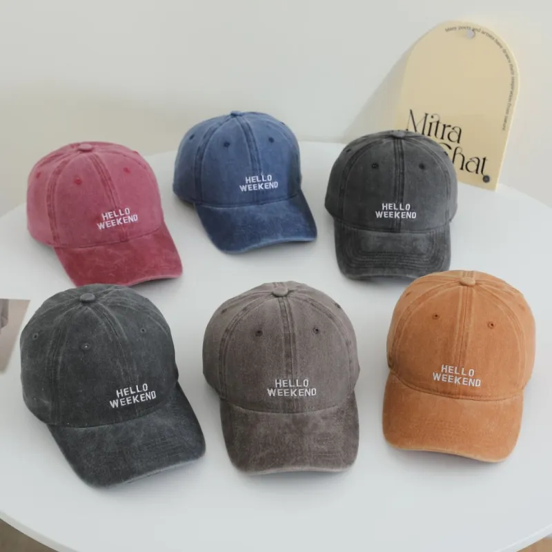 Ai Jiawei Cotton Baseball Caps Unisex-3