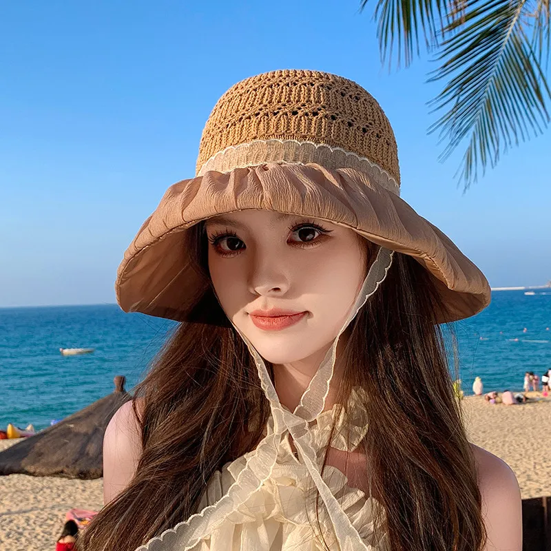 Ai Jiawei Polyester Bucket Hats Women's-3