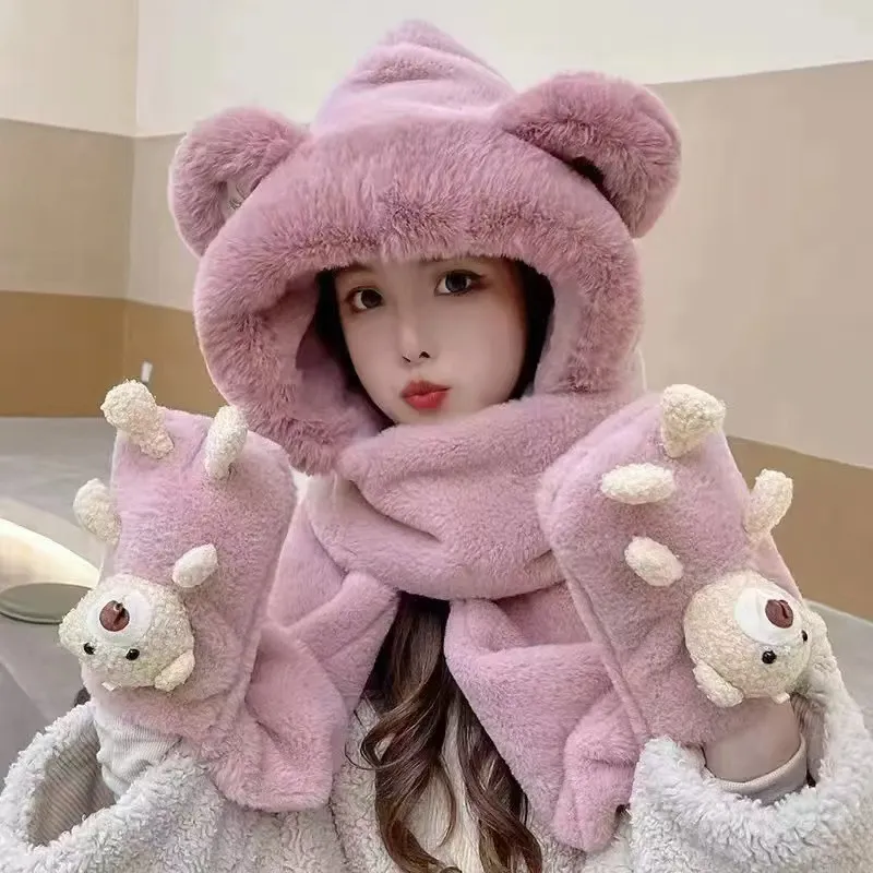 Ai Jiawei Polyester Hoods & Plush Hats Unisex-9