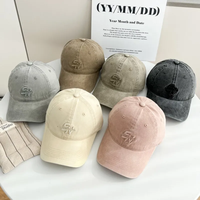 Ai Jiawei Cotton Baseball Caps Unisex-4