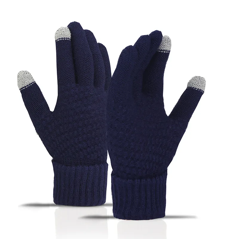 Ai Jiawei Faux Cashmere Knit Gloves Unisex-34