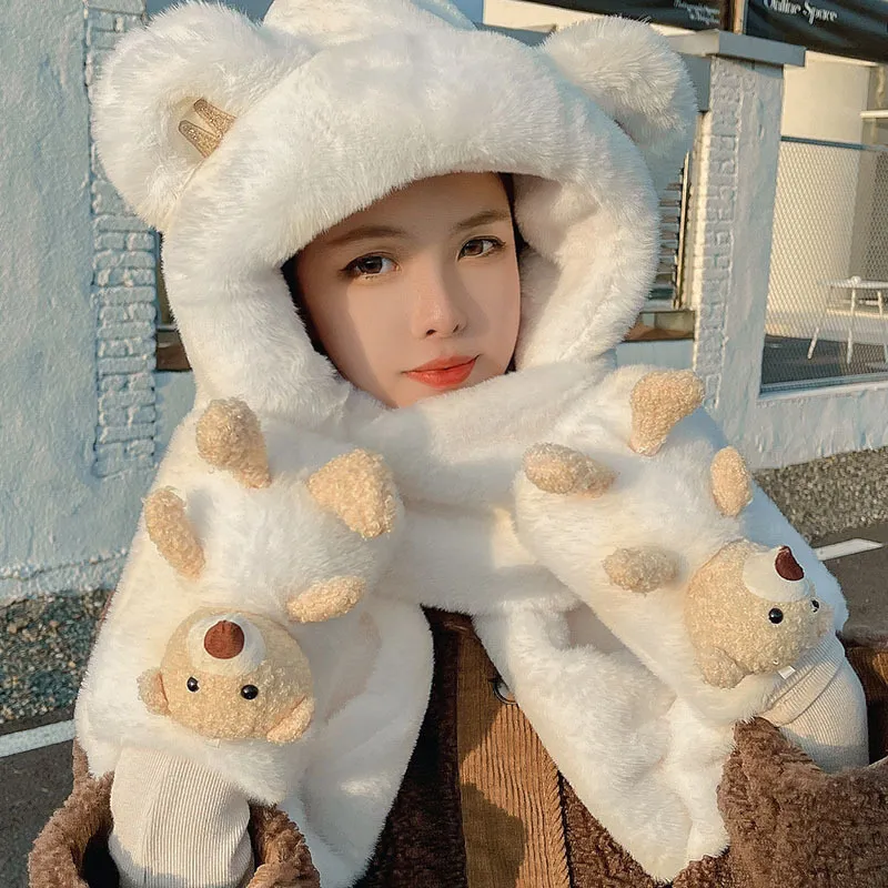 Ai Jiawei Polyester Hoods & Plush Hats Unisex-3