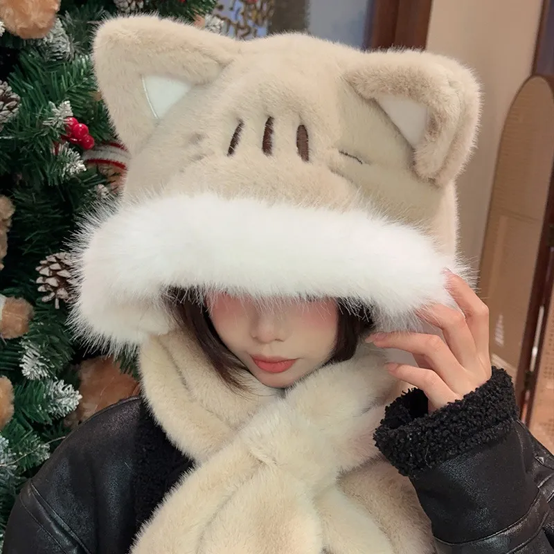 Ai Jiawei Polyester Hoods & Plush Hats Unisex-7