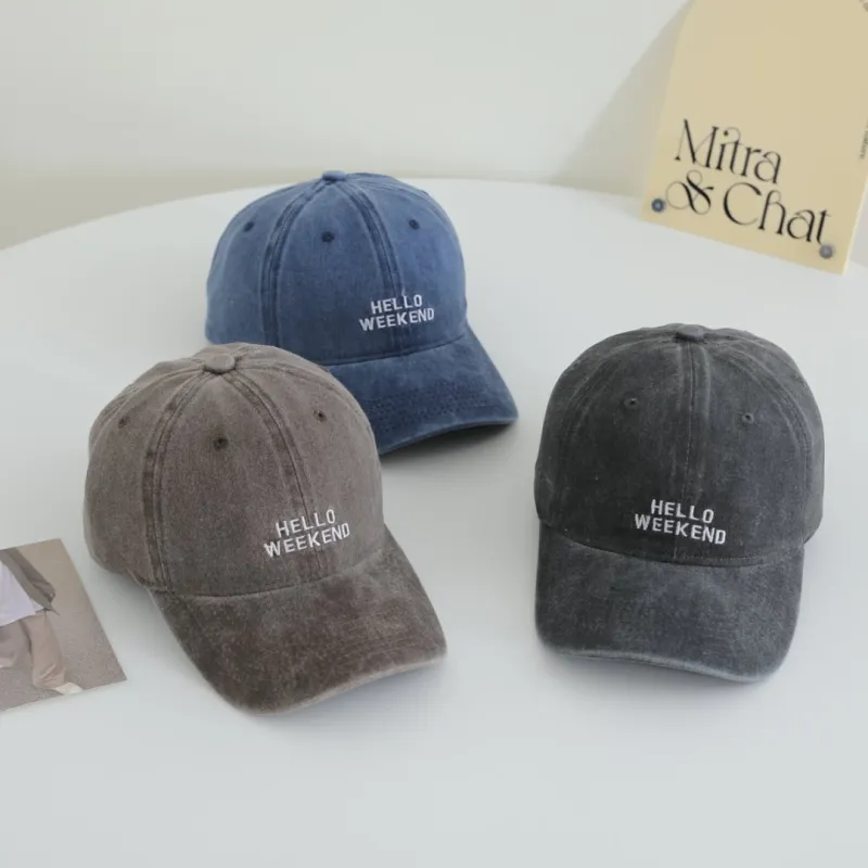 Ai Jiawei Cotton Baseball Caps Unisex-1