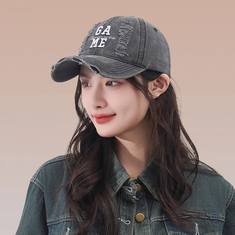 Ai Jiawei Cotton Baseball Caps Unisex-5