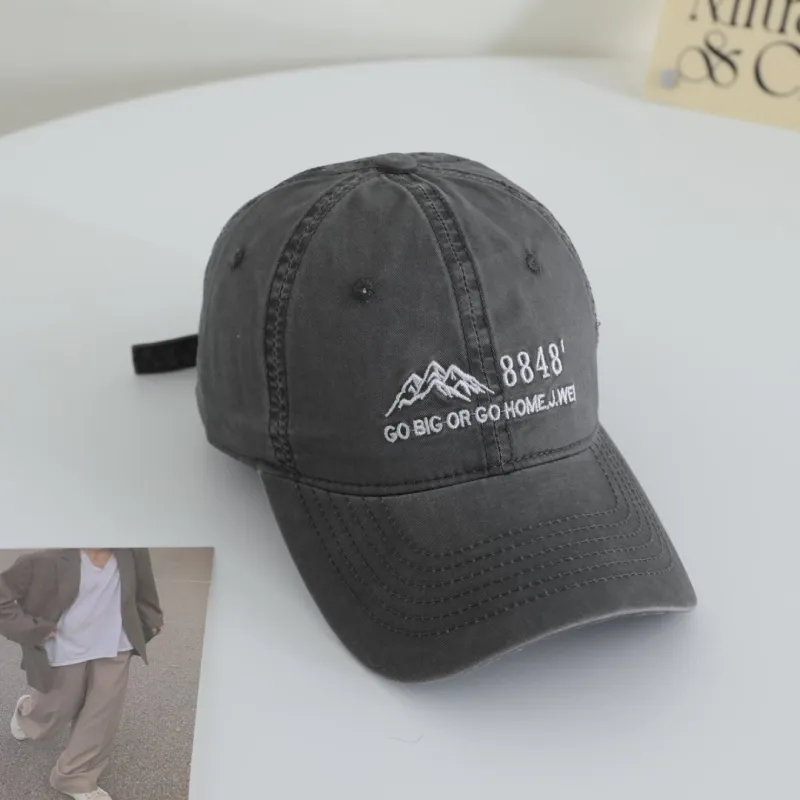 Ai Jiawei Cotton Baseball Caps Unisex-9