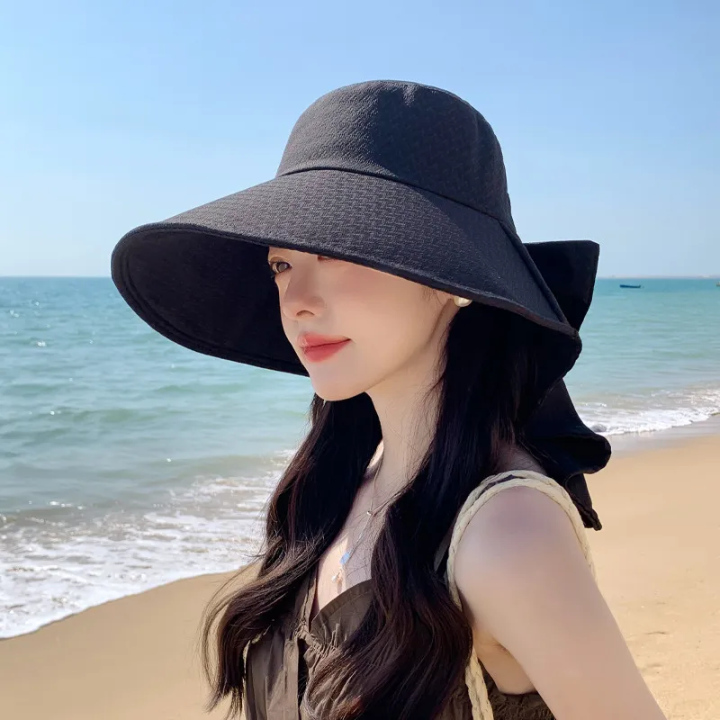 Ai Jiawei Polyester Cotton Blend Bucket Hats Women's-4