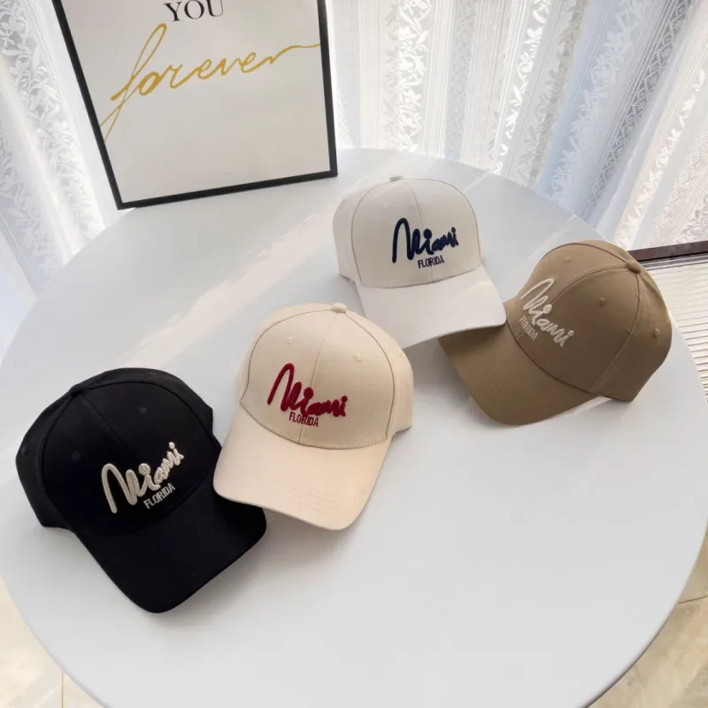 Ai Jiawei Cotton Baseball Caps Unisex-3