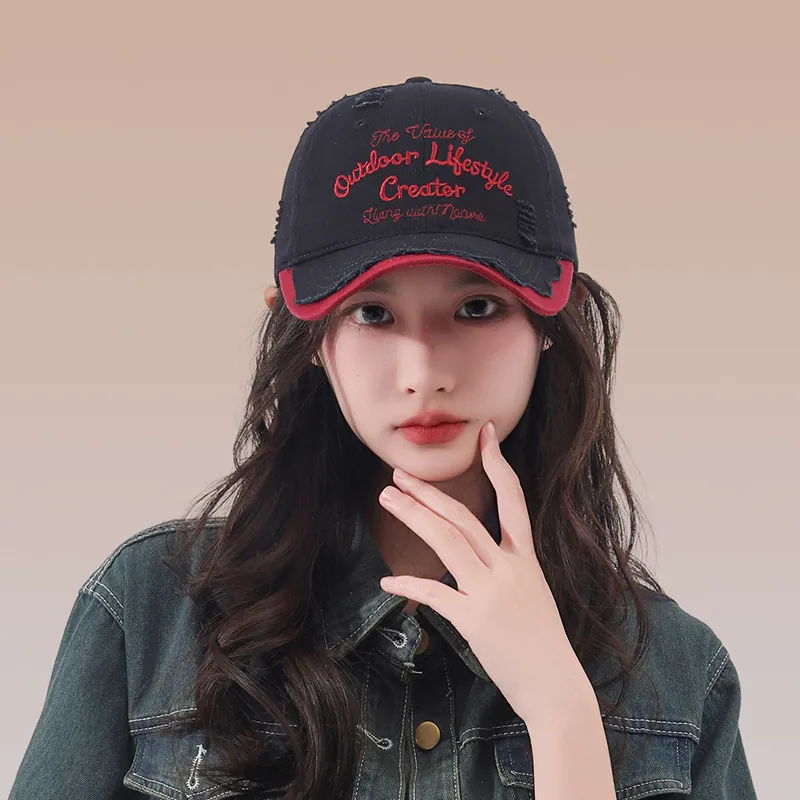Ai Jiawei Cotton Baseball Caps Unisex-6