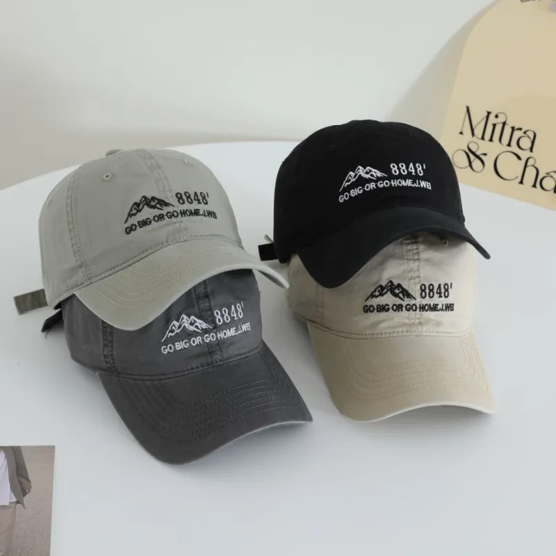 Ai Jiawei Cotton Baseball Caps Unisex-8