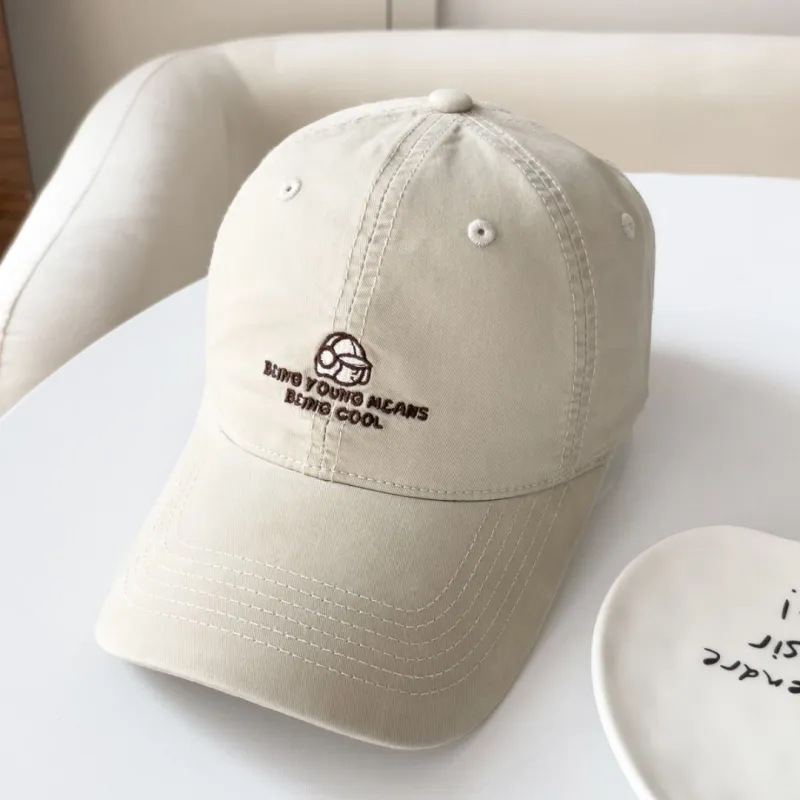 Ai Jiawei Cotton Baseball Caps Unisex-3