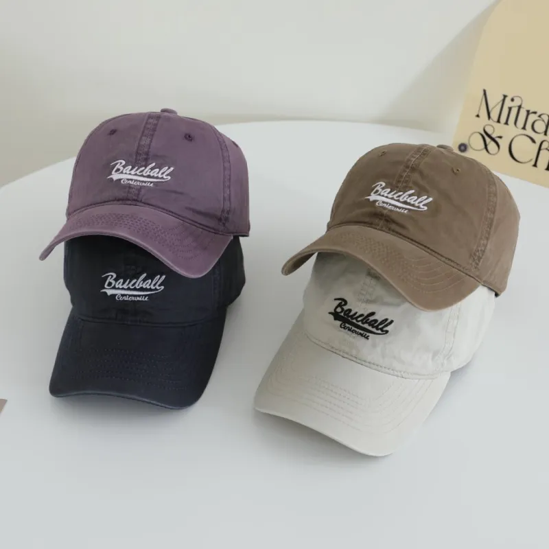 Ai Jiawei Cotton Baseball Caps Unisex-2