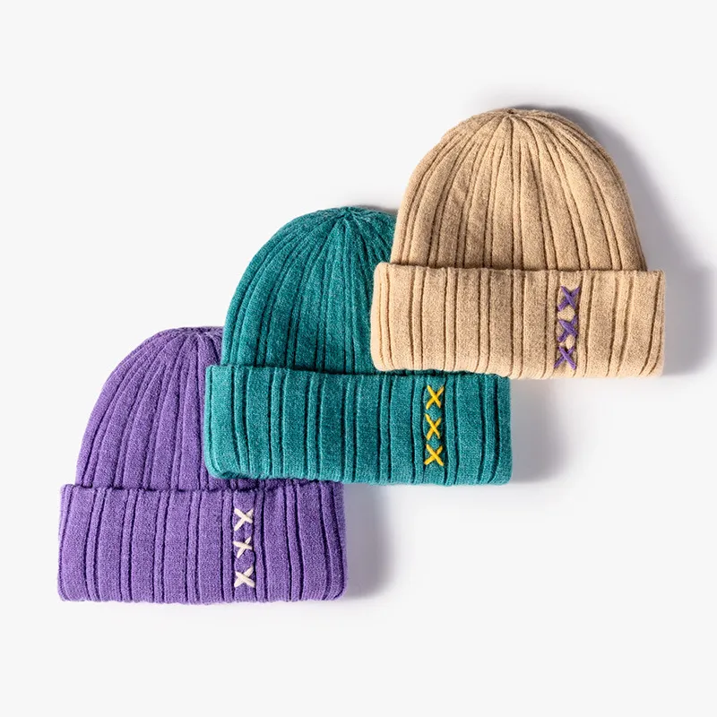 Ai Jiawei Sheep Wool Beanies Unisex-1