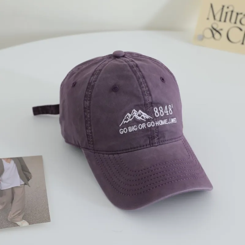 Ai Jiawei Cotton Baseball Caps Unisex-15