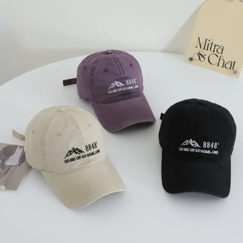 Ai Jiawei Cotton Baseball Caps Unisex-3