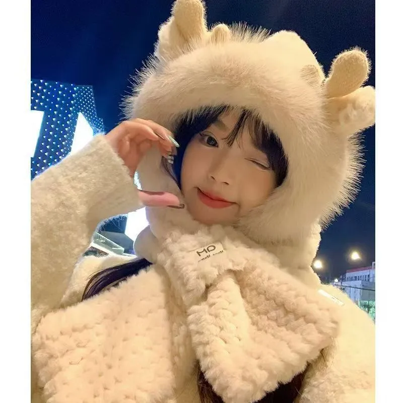 Ai Jiawei Polyester Hoods & Plush Hats Unisex-7