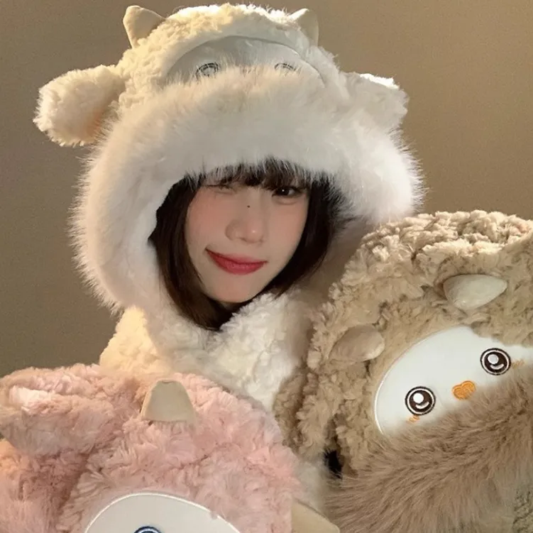 Ai Jiawei Polyester Hoods & Plush Hats Unisex-10