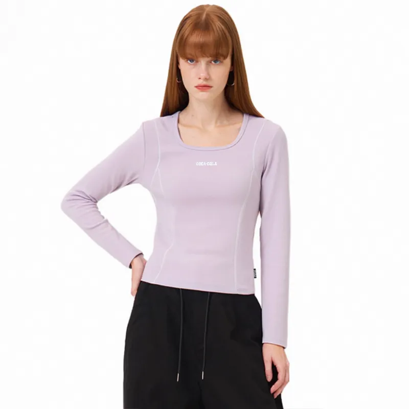 Coca Cola Set in Sleeve T Shirt Women's-3