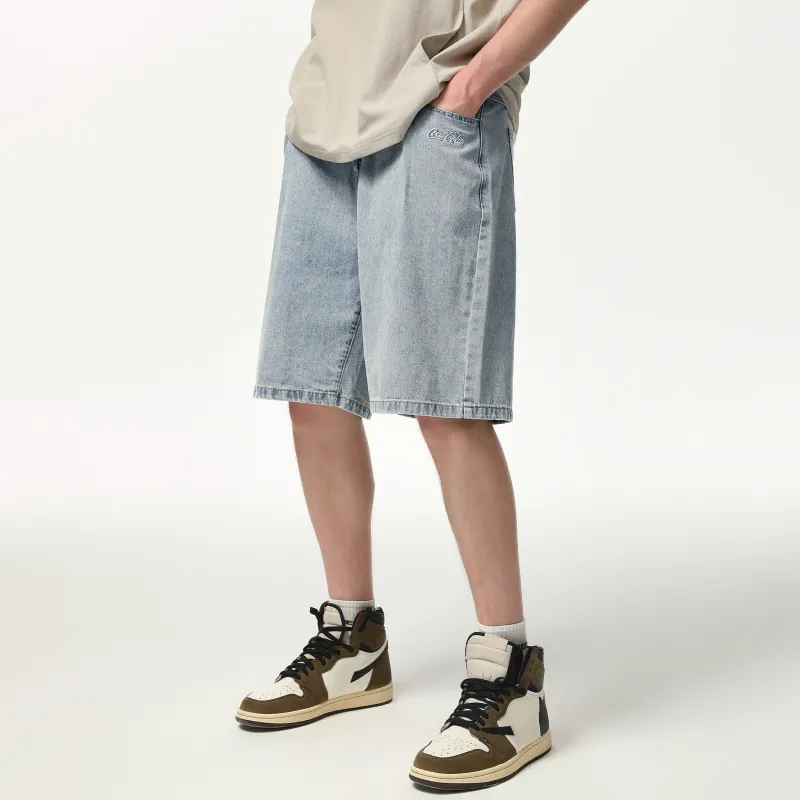Coca Cola Denim Shorts Unisex-8