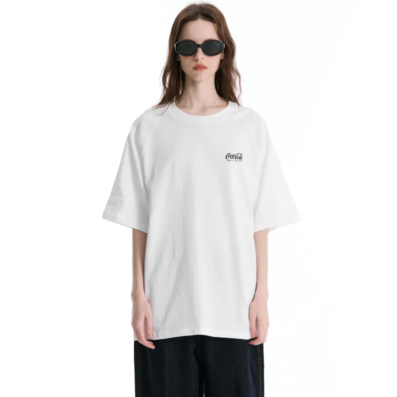 Coca Cola Raglan Sleeve T Shirt Unisex-6