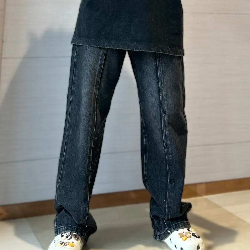 Coca-Cola Jeans Unisex Denim Black-4