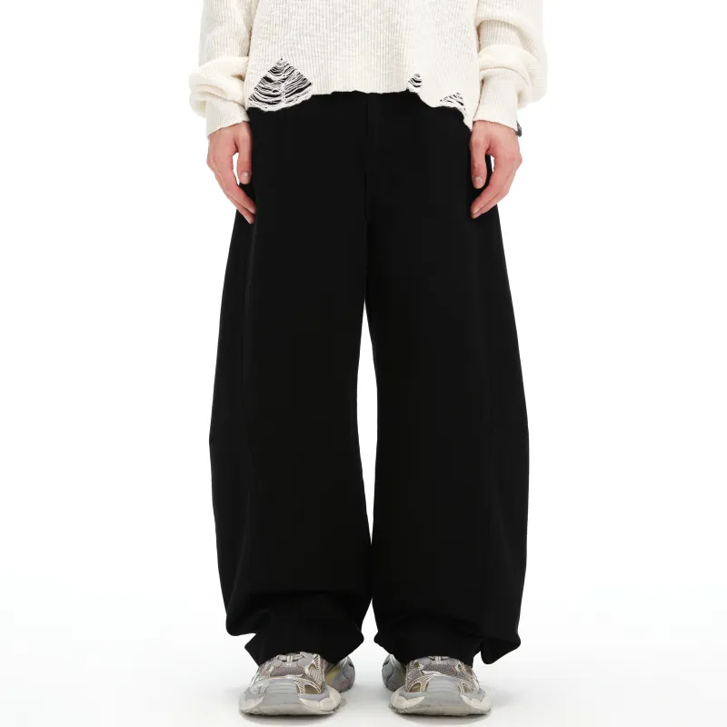 Coca Cola Casual Pants Unisex Black-2
