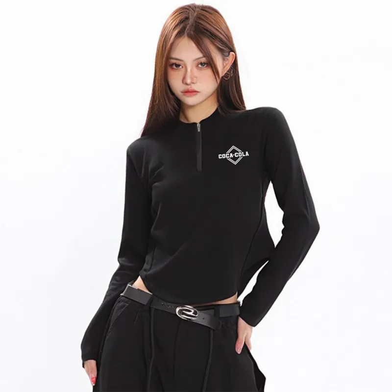 Coca Cola Set in Sleeve T Shirt Women's-2