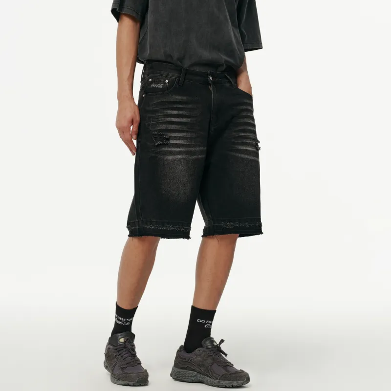 Coca Cola Denim Shorts Unisex-4