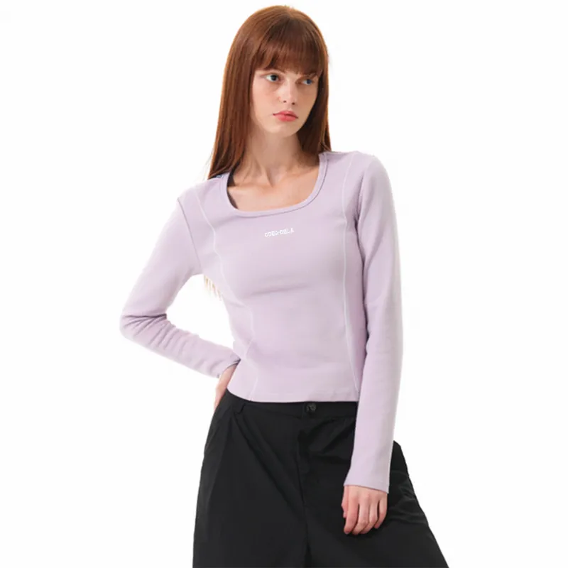 Coca Cola Set in Sleeve T Shirt Women's-2