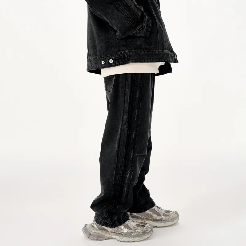 Coca Cola Jeans Unisex Black-5