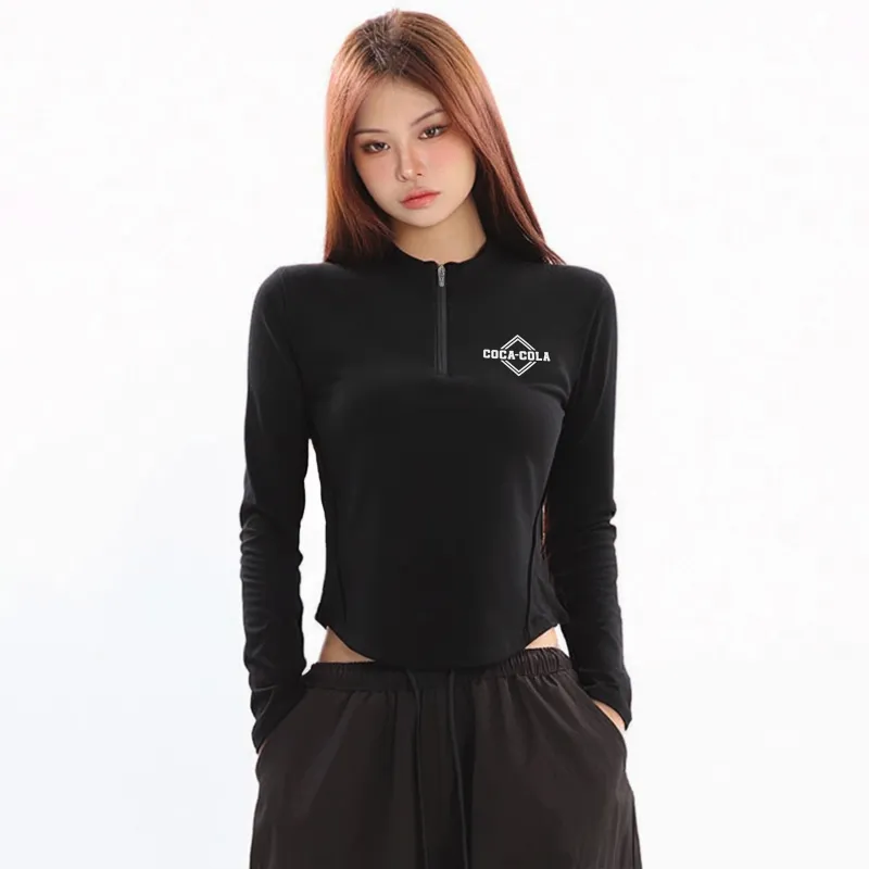 Coca Cola Set in Sleeve T Shirt Women's-3