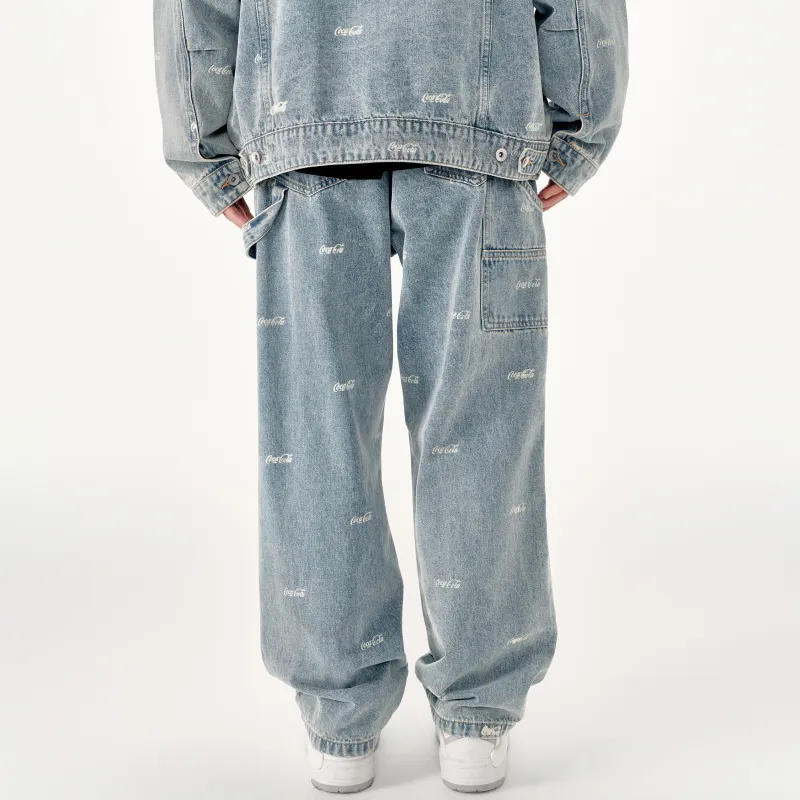 Coca Cola Jeans Unisex-7