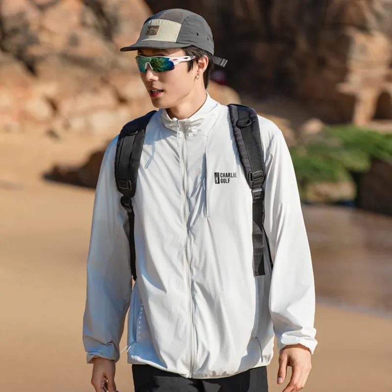 CHARLIE GOLF Breathable UV Protection Cooling Sun Protection Clothing Unisex-2